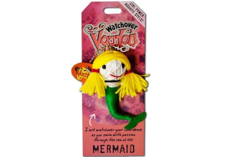Mermaid Voodoo Doll Keychain