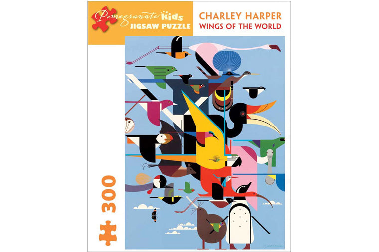Charlie Harper: Wings of the World- Pomegranate