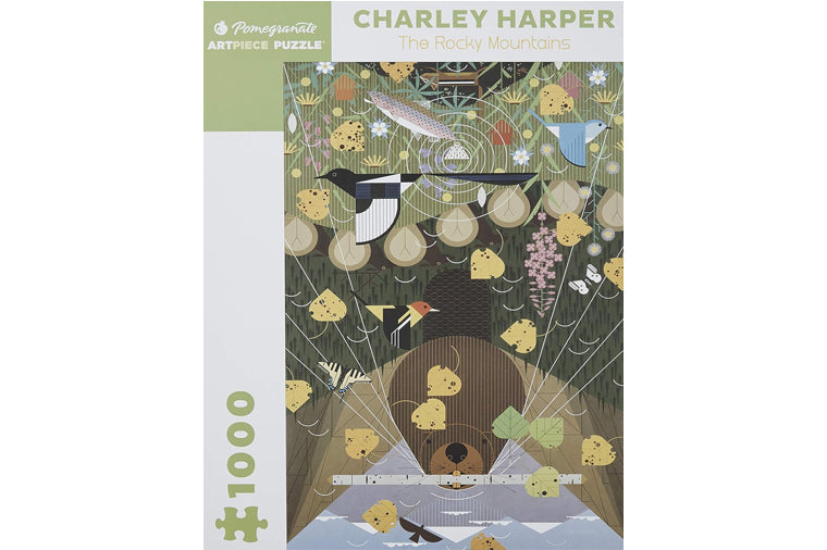 Pomegranate - Charlie Harper: Rocky Mountains Puzzle