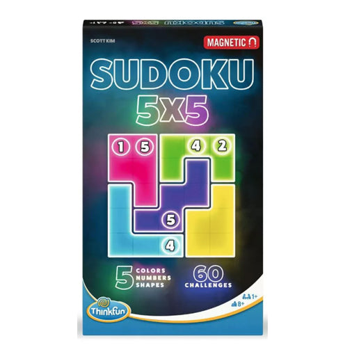 Sudoku 5x5 Magnetic Travel Puzzle