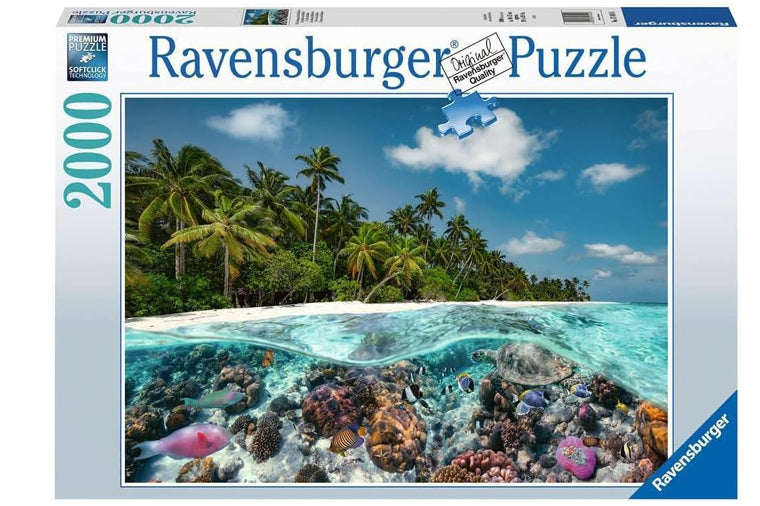 Dive in Maldives Ravensburger Puzzle 2000pc