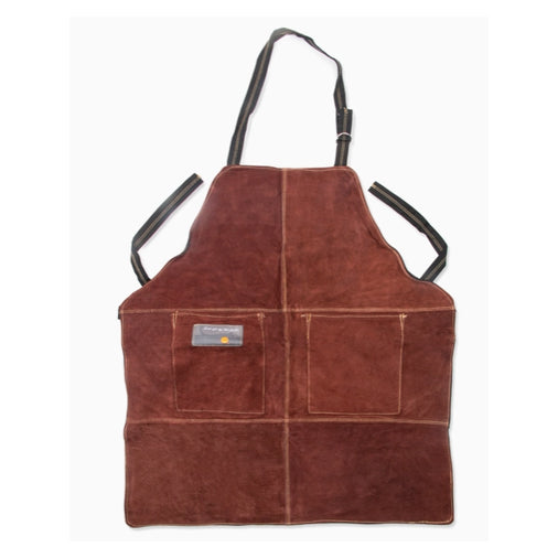 Leather Grill Apron- Brown