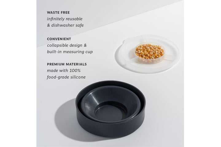 Personal Microwave Popcorn Popper 4 Cup