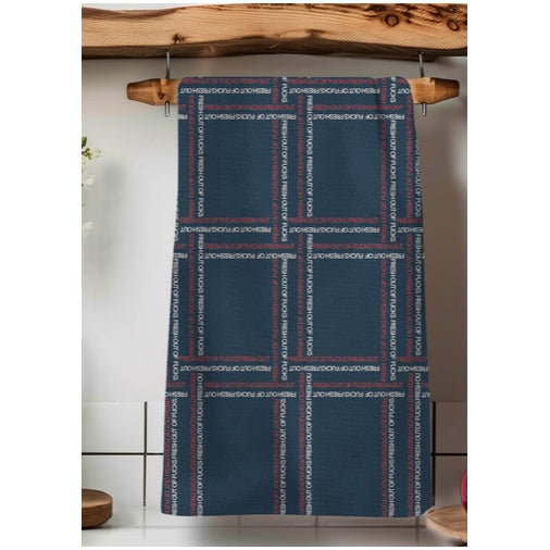 Fresh Out of Fucks Illusion Kitchen Tea Towel