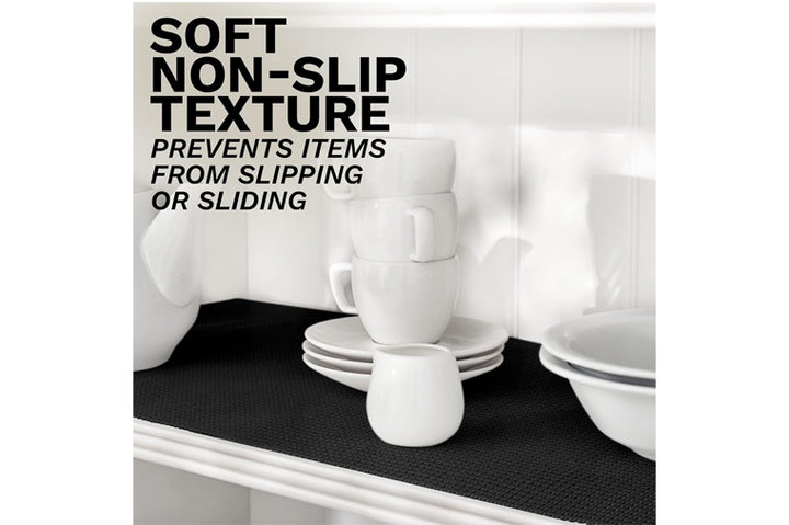 Zulay Kitchen Black Drawer/Shelf Liner