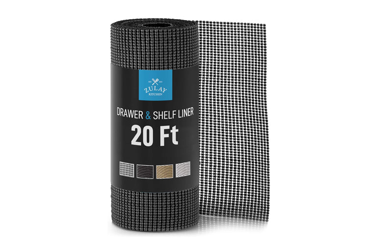 Zulay Kitchen Black Drawer/Shelf Liner