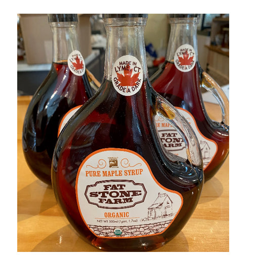 Fat Stone Farm Pure Maple Syrup, Dark