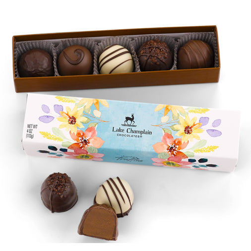 Spring Truffle Gift Box, 5 pc. - Lake Champlain Chocolates