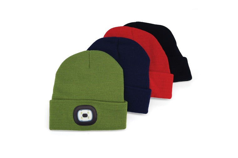 Night Scope - Rechargeable LED Beanie - Men's