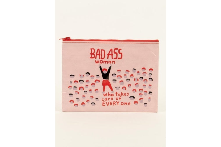 Bad*ss Woman Zipper Pouch