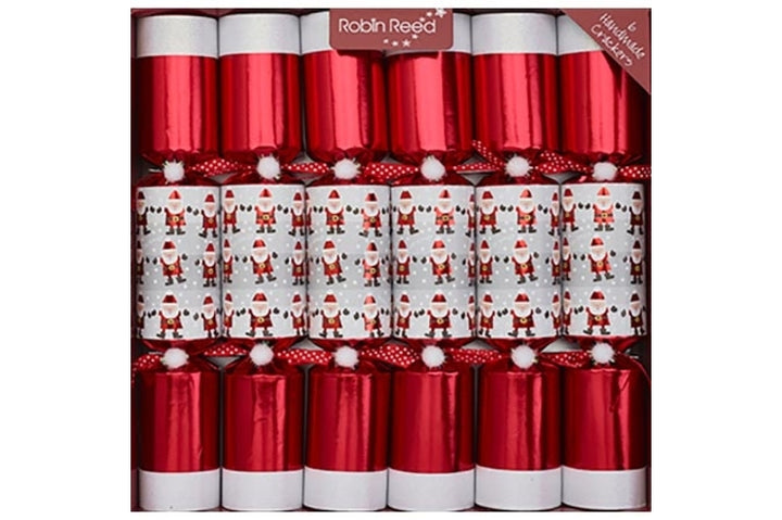 Robin Reed - Racing Santa Crackers - Set of 6