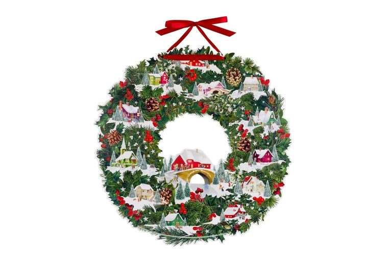Alison Gardiner - Wreath and Houses Advent Calendar