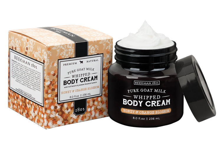 Honey Orange Blossom Whipped Goat Milk Body Cream