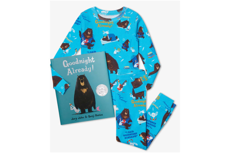 Goodnight Already Book and Pajama Set