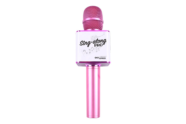Pink Sing A Long Karaoke Microphone