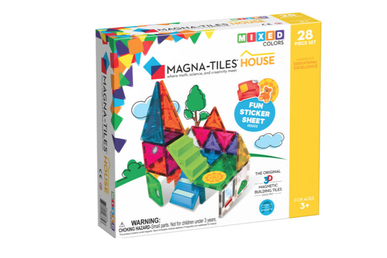 Magna-Tiles House 28-Piece Set