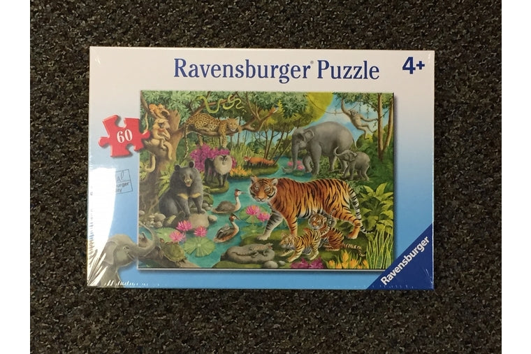 Ravensburger - Animals of India Puzzle - 60 Pieces