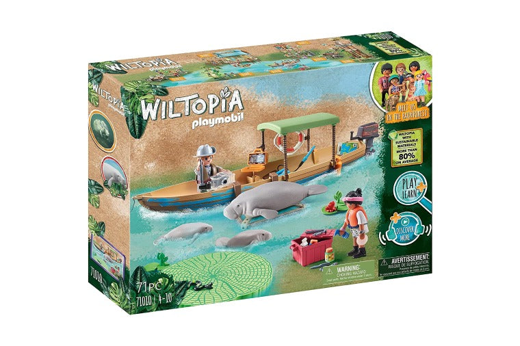 Playmobil - Wiltopia Boat Trip to the Manatees