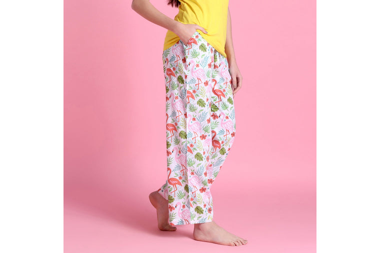 Amigo Flamingo Pajama Pants