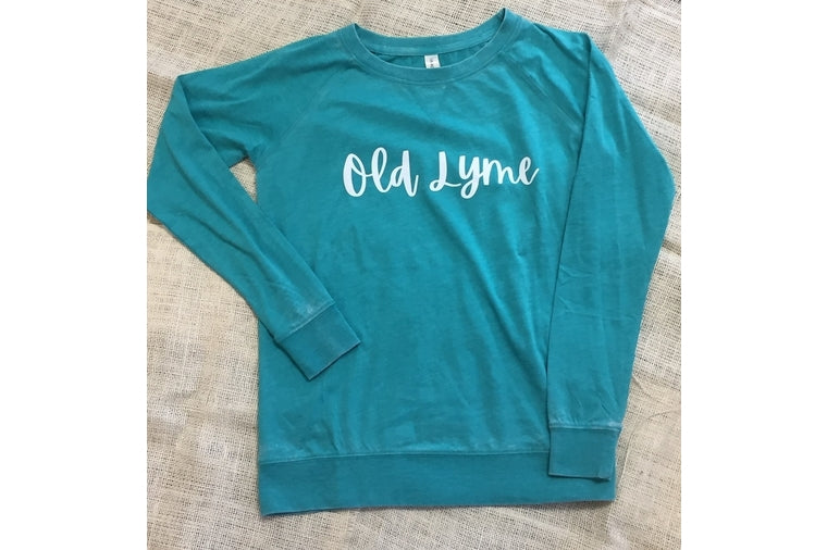 Deep Sea Crewneck Unisex Long Sleeve Tee, Old Lyme