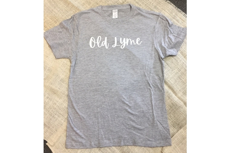 Heather Crewneck Unisex Tee, Old Lyme