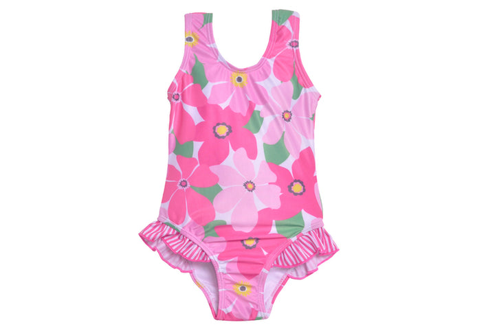 Delaney Hip Ruffle Swimsuit UPF 50+