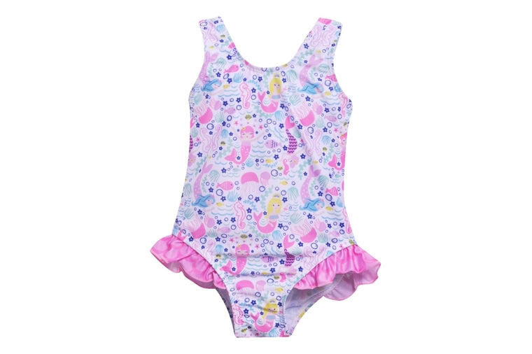 Delaney Hip Ruffle Swimsuit UPF 50+