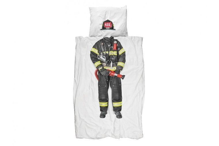 Firefighter Duvet Set - Twin
