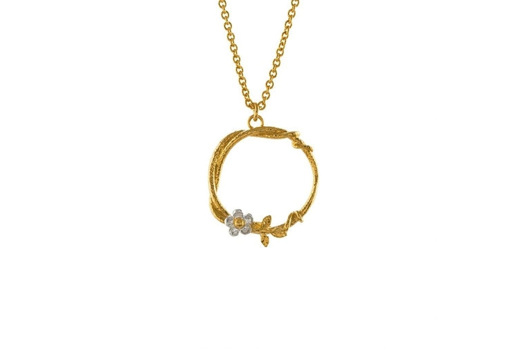 Alex Monroe - Baby Posy Loop Necklace