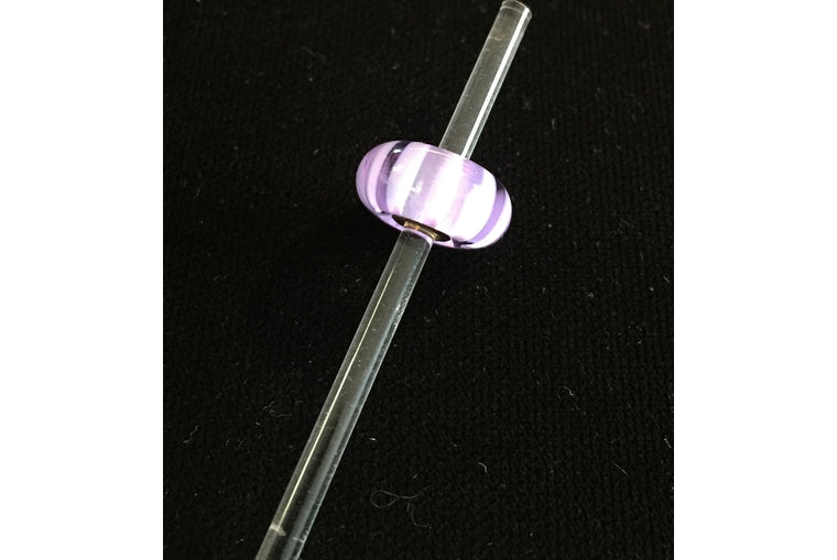 Trollbeads - Lavender Stripes (Retired)