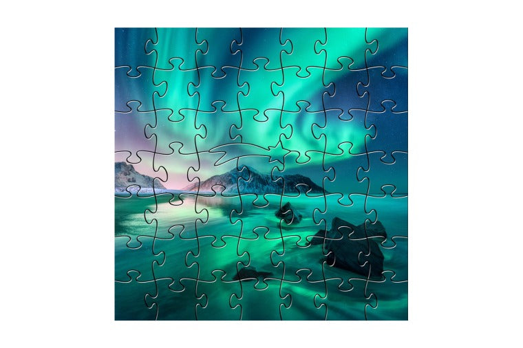 Zen Art - Aurora Borealis Teaser Puzzle