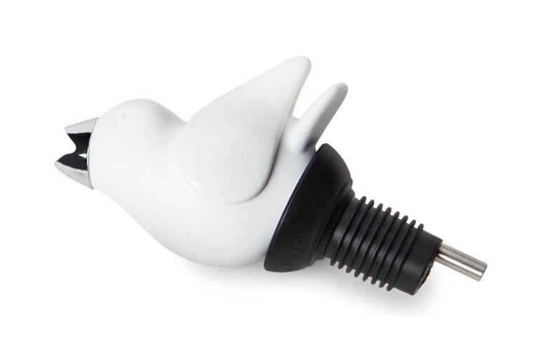 ChirpyTop Wine Pourer, White