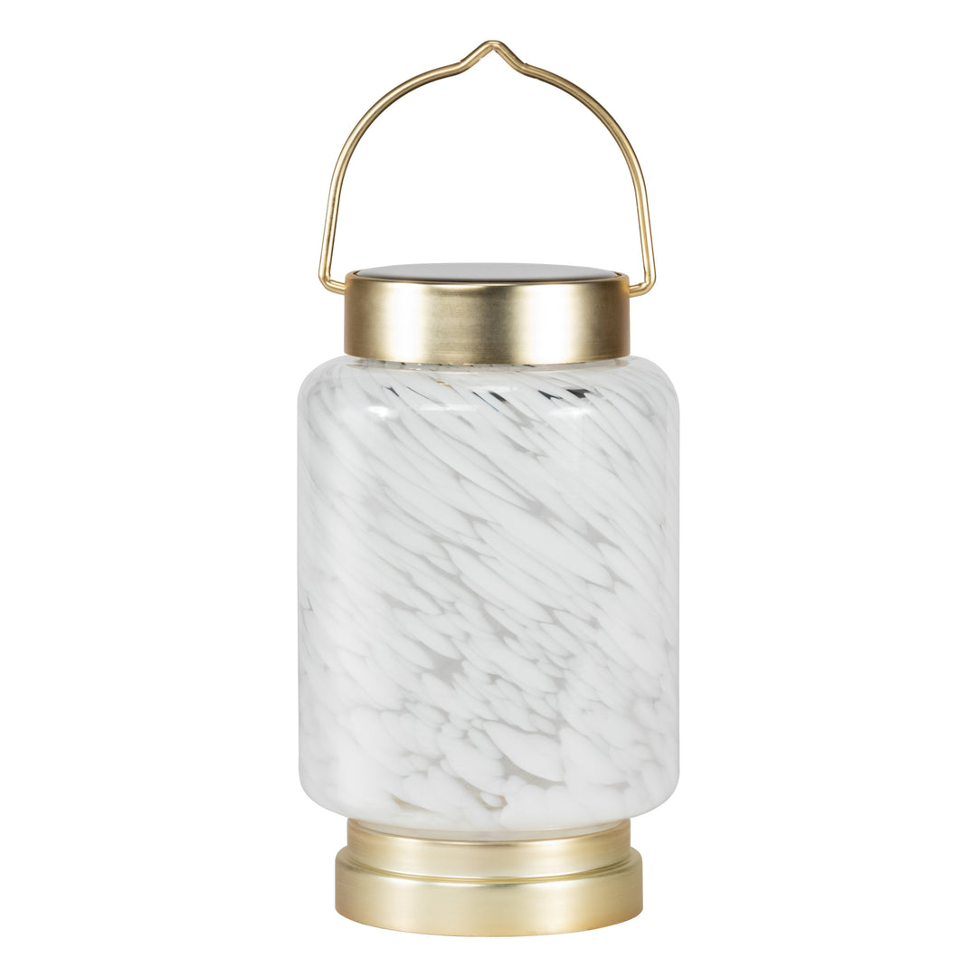 Cylinder Solar Glass Boaters Lantern