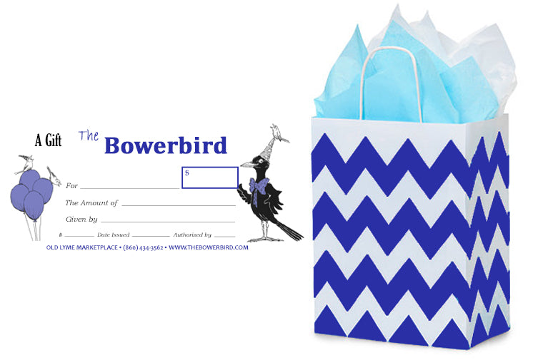 Bowerbird Gift Certificate