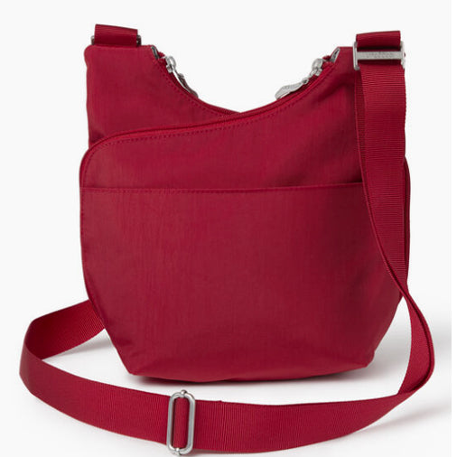 Baggallini - Criss Cross Crossbody Bag- Red