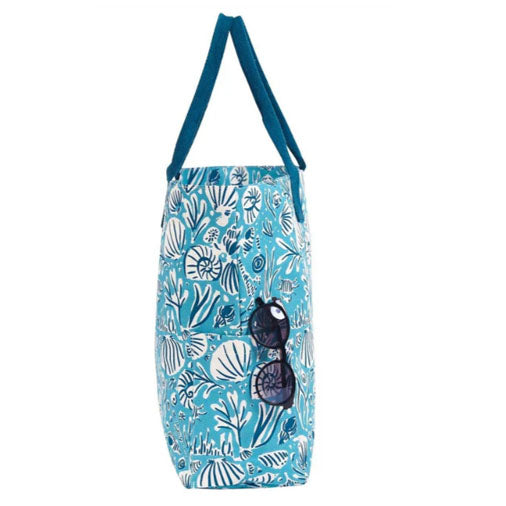 Sea Life Canvas Carryall Tote Bag