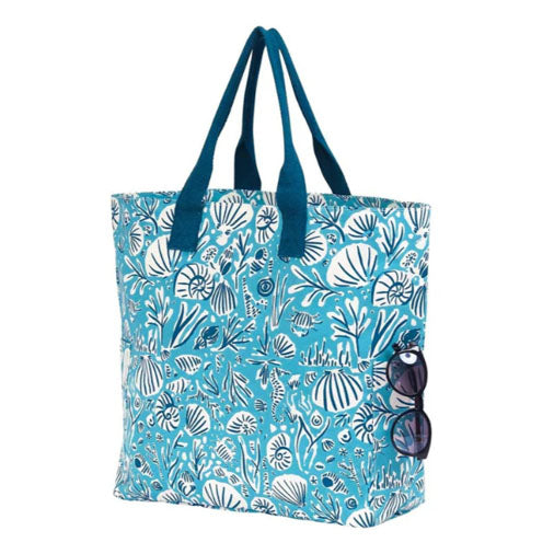 Sea Life Canvas Carryall Tote Bag