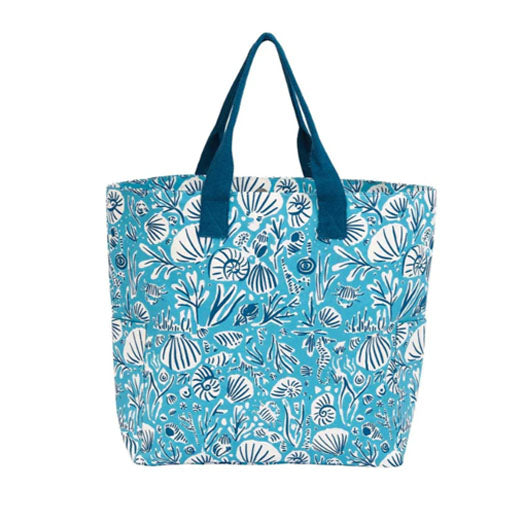Sea Life Canvas Carryall Tote Bag