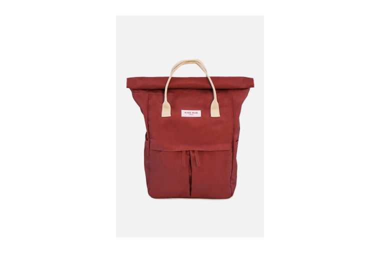 Kind Bag - "Hackney" 2.0 Medium Backpack - Burgundy