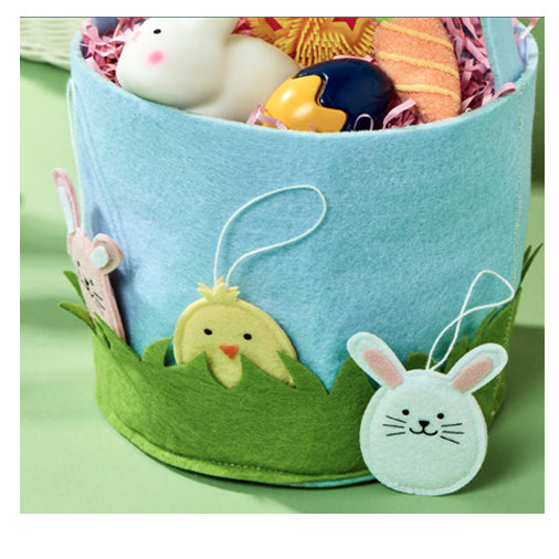 Hand-Crafted Felt Easter Basket