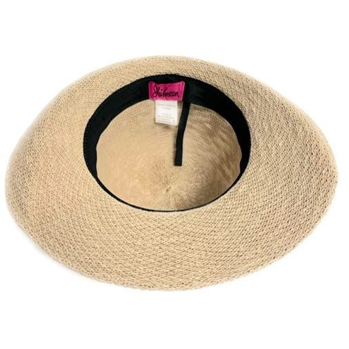 Shihreen Cotton Blend Turn Brim Hat - Natural