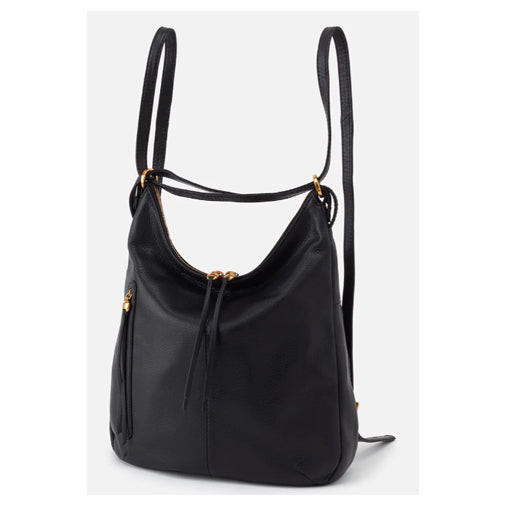 Hobo Bags - Merrin Convertible Backpack - Black