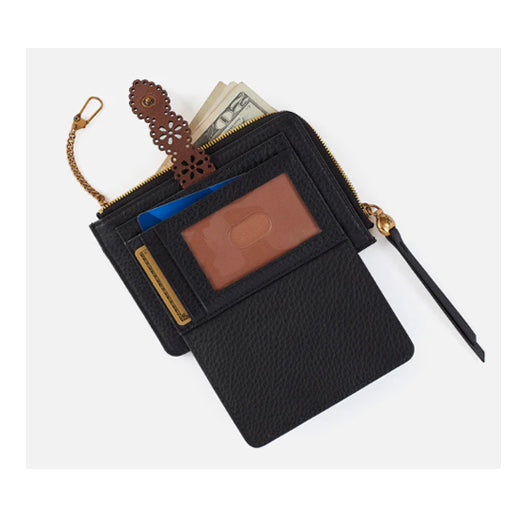 Hobo Bags - Tabby Zip Medium Wallet - Black