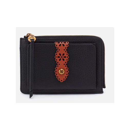 Hobo Bags - Tabby Zip Medium Wallet - Black