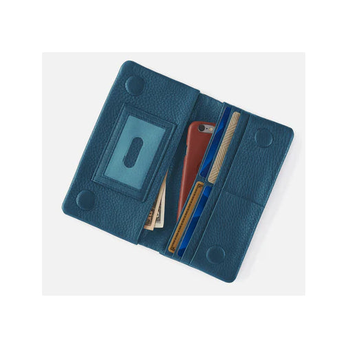 Hobo Bags - Lumen Continental Wallet- Peacock Feather