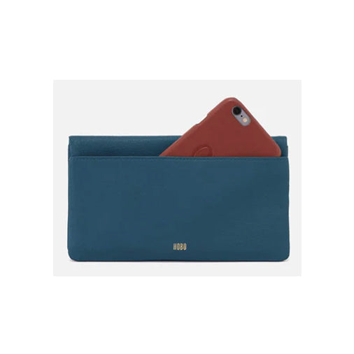 Hobo Bags - Lumen Continental Wallet- Peacock Feather