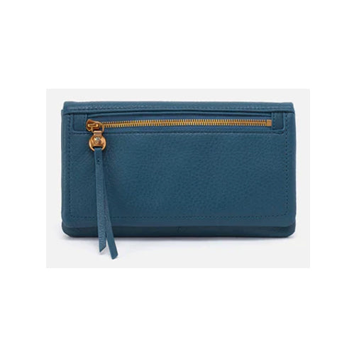 Hobo Bags - Lumen Continental Wallet- Peacock Feather