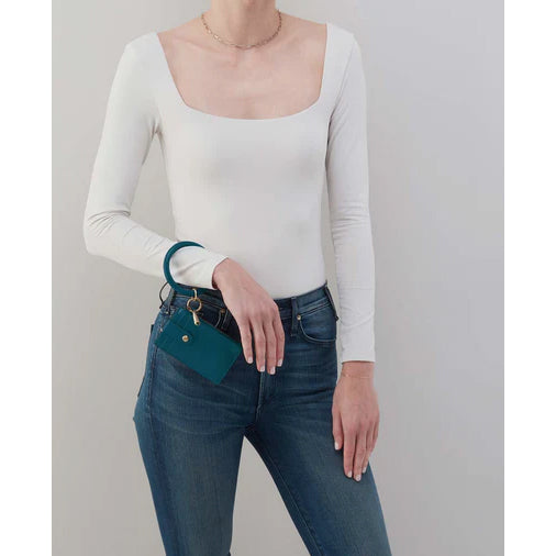 Hobo Bags - Ring Credit Card Wristlet - Wild Bluegrass