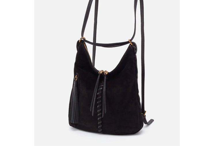 Hobo Bags - Merrin Black - Suede