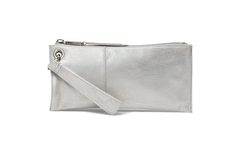 Hobo Bags - Vida Wristlet - Silver